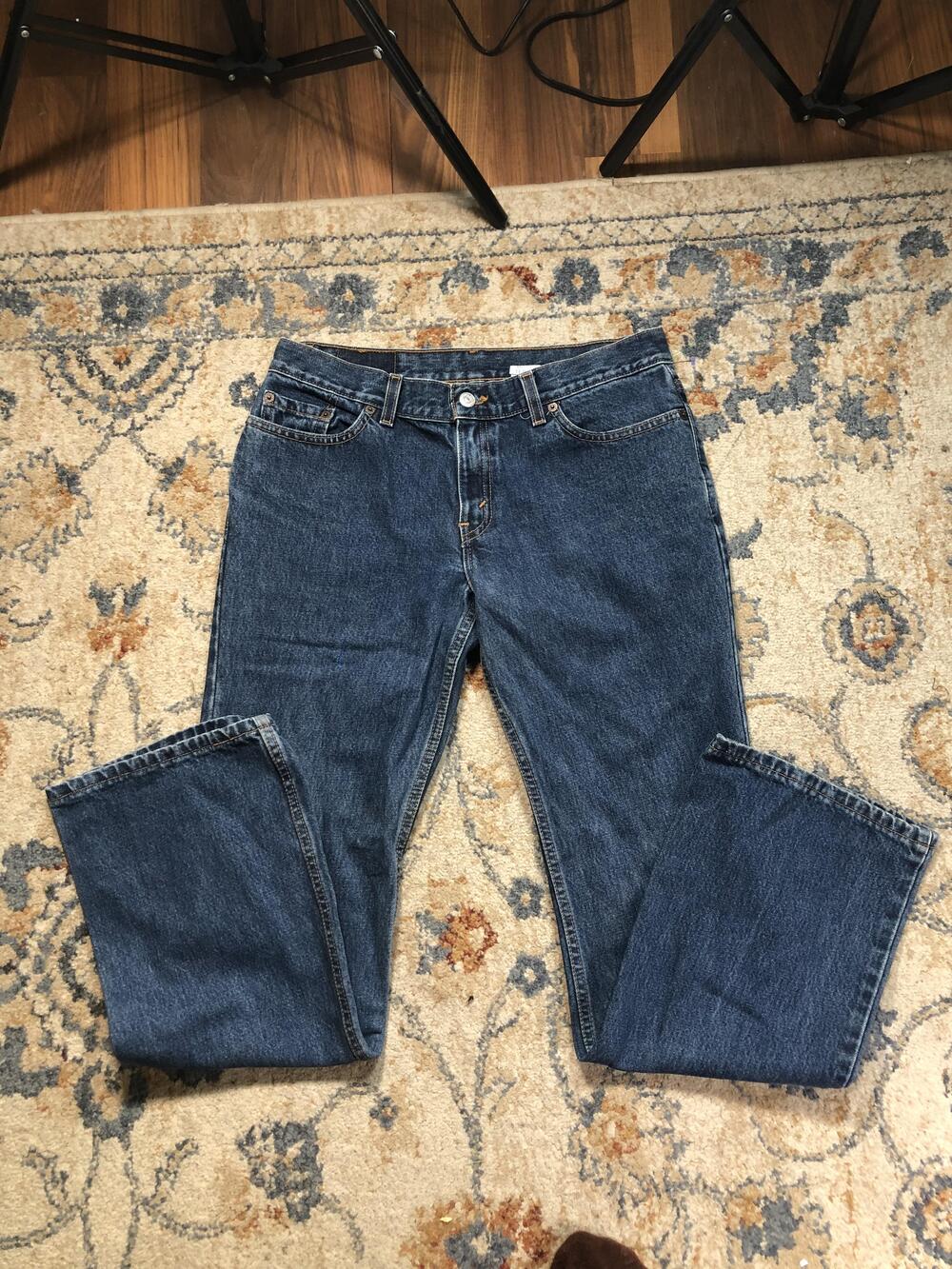 Vintage Levis 518 Superlow Boot Cut Jeans Juniors 11 Blue Low Rise USA